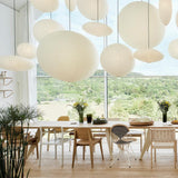 Japanese Washi Paper Globe Pendant Light 1-Light Lasson Living