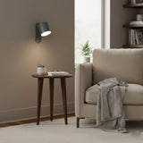 Modern Minimalist Rotatable Cylinder LED Wall Sconce 1-Light Lasson Living