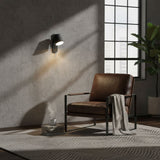 Modern Minimalist Rotatable Cylinder LED Wall Sconce 1-Light Lasson Living