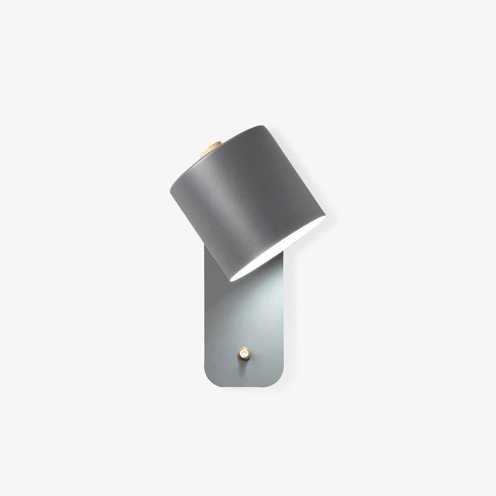 Modern Minimalist Rotatable Cylinder LED Wall Sconce 1-Light Lasson Living