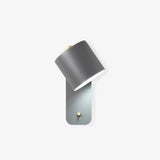 Modern Minimalist Rotatable Cylinder LED Wall Sconce 1-Light Lasson Living