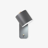 Modern Minimalist Rotatable Cylinder LED Wall Sconce 1-Light Lasson Living