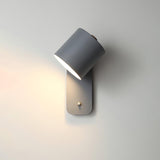 Modern Minimalist Rotatable Cylinder LED Wall Sconce 1-Light Lasson Living