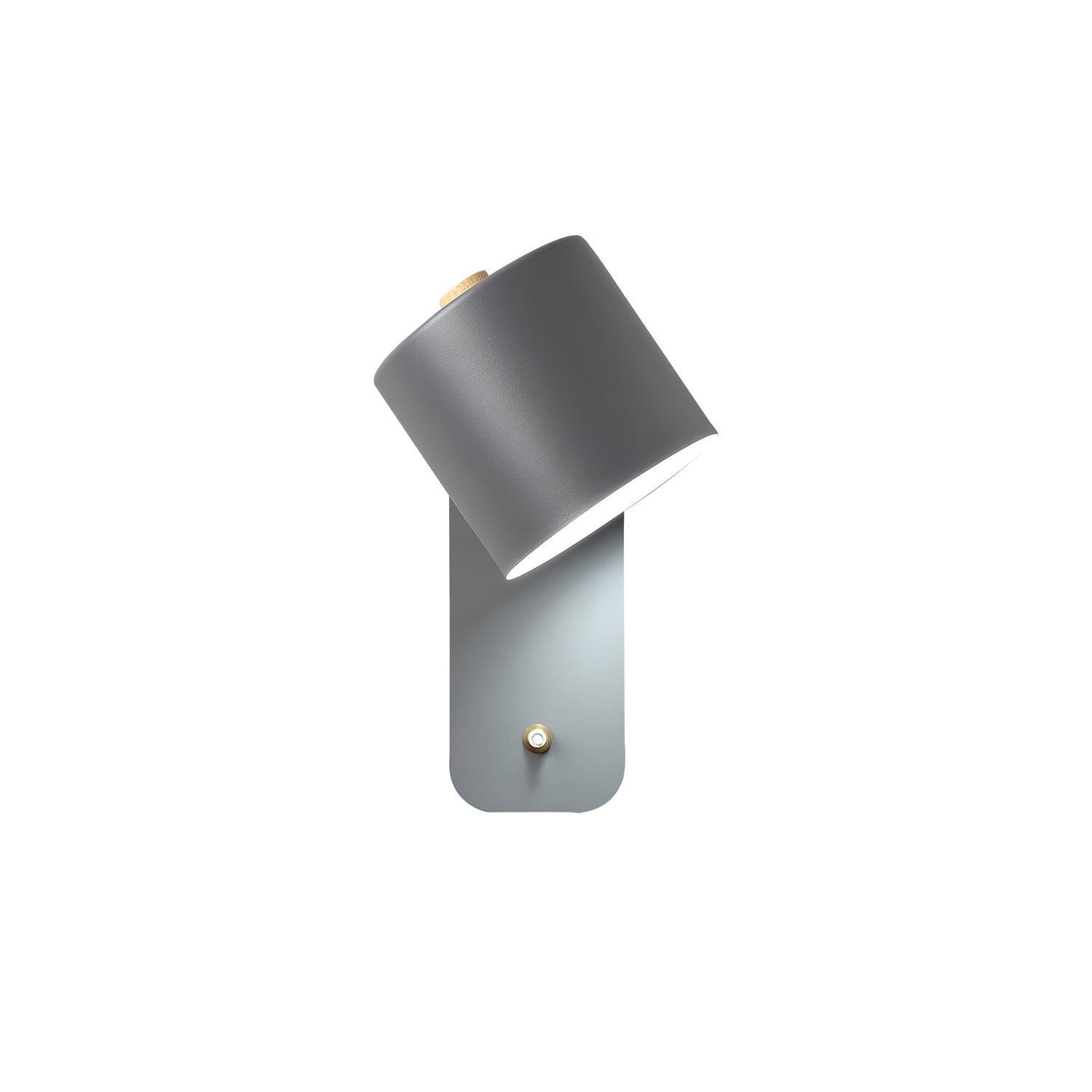 Modern Minimalist Rotatable Cylinder LED Wall Sconce 1-Light Lasson Living