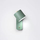Modern Minimalist Rotatable Cylinder LED Wall Sconce 1-Light Lasson Living