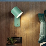Modern Minimalist Rotatable Cylinder LED Wall Sconce 1-Light Lasson Living