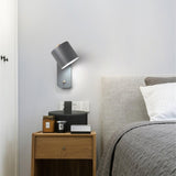 Modern Minimalist Rotatable Cylinder LED Wall Sconce 1-Light Lasson Living