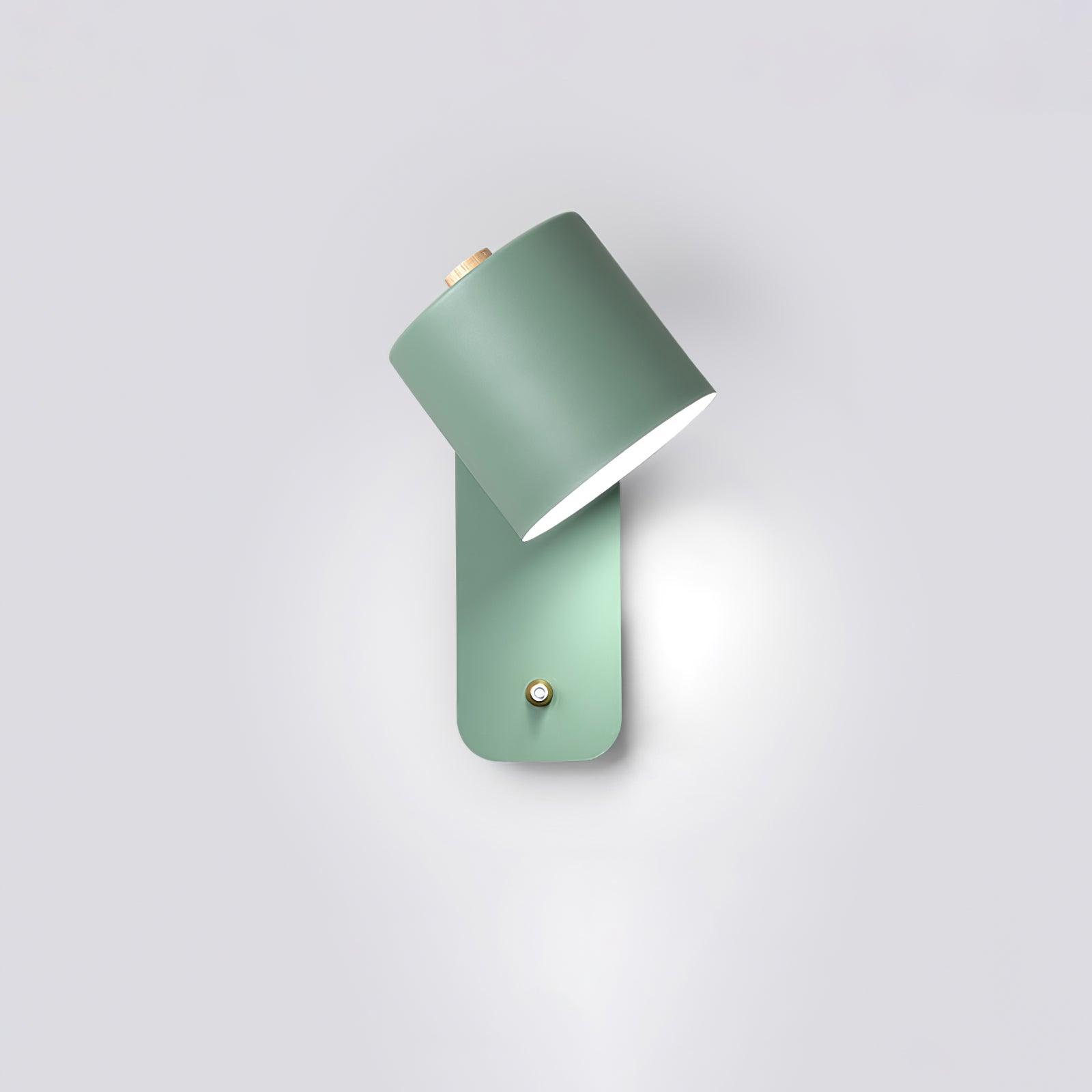 Modern Minimalist Rotatable Cylinder LED Wall Sconce 1-Light Lasson Living