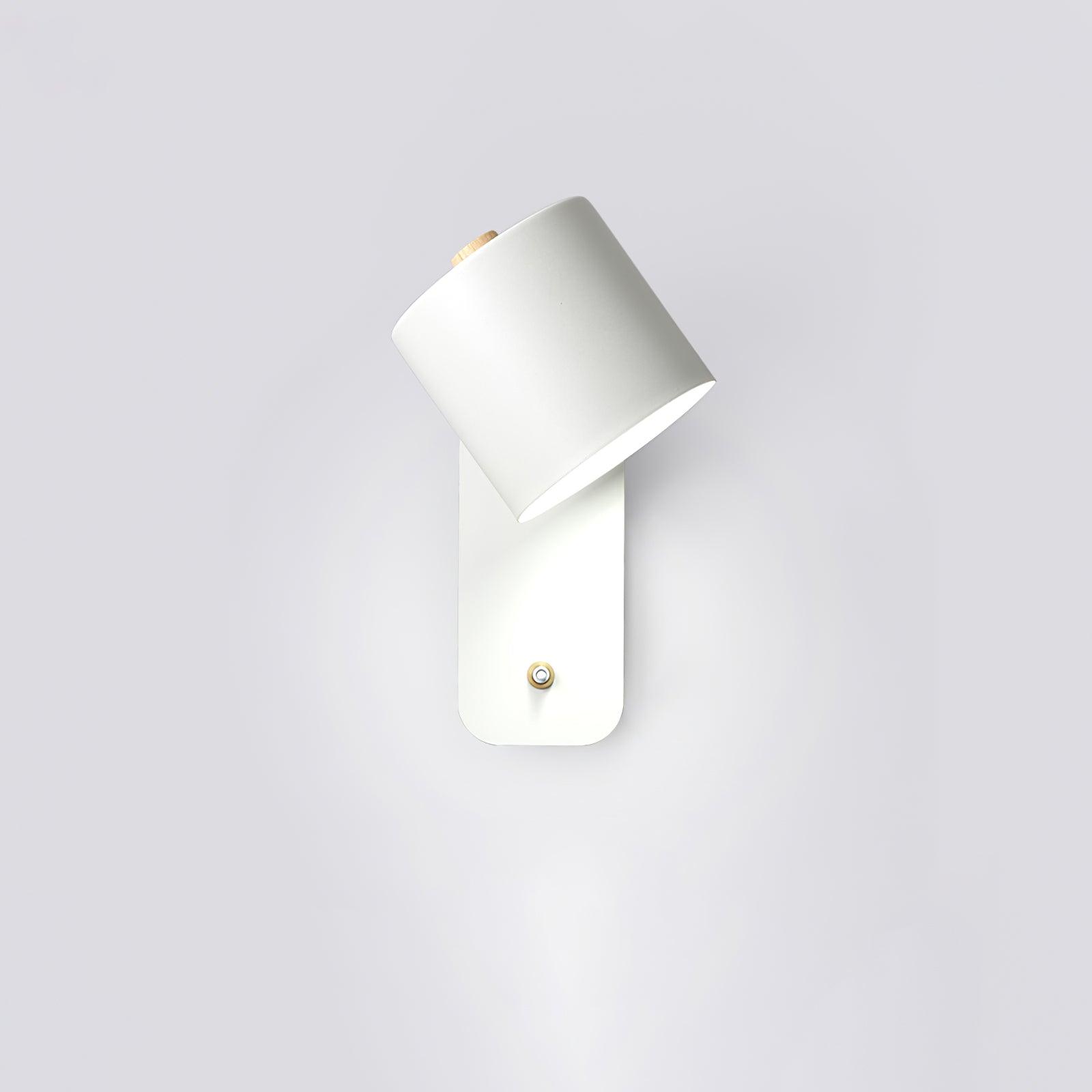 Modern Minimalist Rotatable Cylinder LED Wall Sconce 1-Light Lasson Living