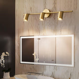 Modern Brass Double Cylinder Adjustable Wall Spotlight Lasson Living