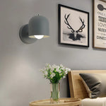 Modern Macaron Dome Wall Sconce LED 1-Light Lasson Living