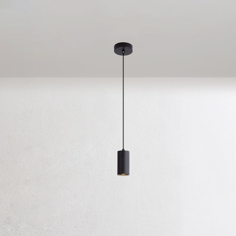 Nordic Minimalist Column Iron Pendant Light 1-Light Lasson Living