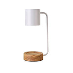 Japanese Wood 1-Light Dimmable Wax Melting Table Lamp Lasson Living