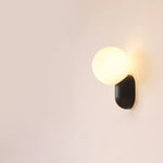 Modern Glass Globe Wall Light | 1-Light Lasson Living
