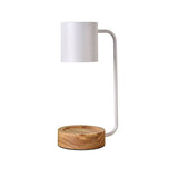 Japanese Wood 1-Light Dimmable Wax Melting Table Lamp Lasson Living