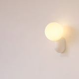 Modern Glass Globe Wall Light | 1-Light Lasson Living
