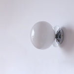 Modern Minimalist Glass Globe Wall Light | 1-Light Lasson Living