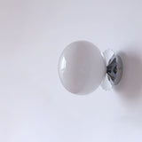 Modern Minimalist Glass Globe Wall Light | 1-Light Lasson Living