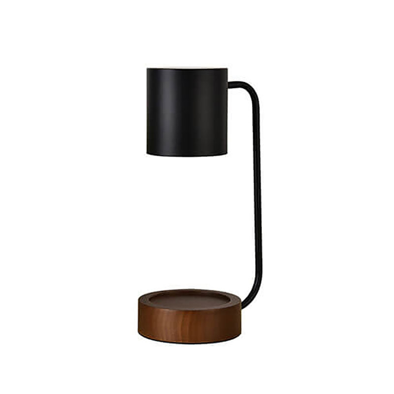 Japanese Wood 1-Light Dimmable Wax Melting Table Lamp Lasson Living