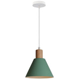 Nordic Wood Cone Pendant Light | 1-Light Lasson Living