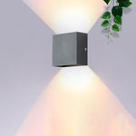 Modern Square LED Wall Sconce 1-Light Lasson Living