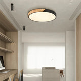 Scandinavian Wooden LED Ceiling Light Fixture – Modern Flush Mount Design for Cozy Ambiance Lasson Living