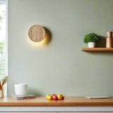 Japanese Wabi-Sabi Travertine Stone Wall Sconce LED 1-Light Lasson Living