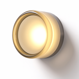 Modern Glass Round Wall Sconce LED 1-Light Lasson Living
