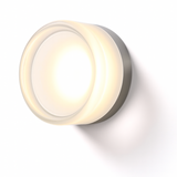 Modern Glass Round Wall Sconce LED 1-Light Lasson Living