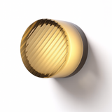 Modern Glass Round Wall Sconce LED 1-Light Lasson Living