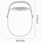 Modern Portable Solar LED Outdoor Lantern Light 1-light Lasson Living