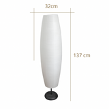 Nordic Rice Paper Column 2-Light Floor Lamp Lasson Living