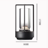 Modern Cylinder LED Wireless Table Lamp 1-Light Lasson Living