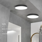 Modern Minimalist Round LED Ceiling Light 1-Light Lasson Living