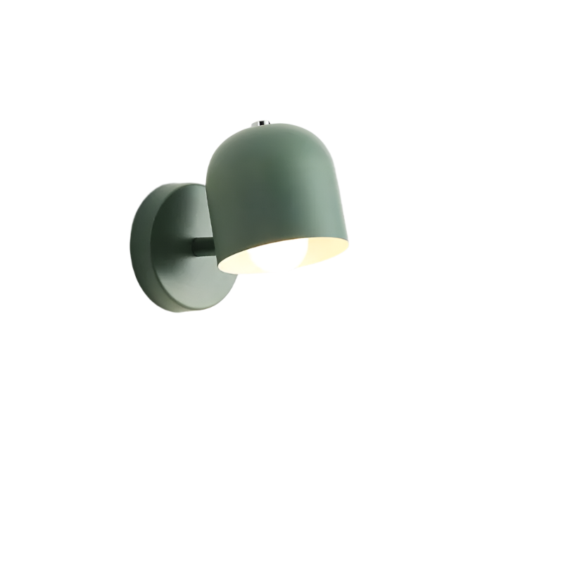 Modern Macaron Dome Wall Sconce LED 1-Light Lasson Living
