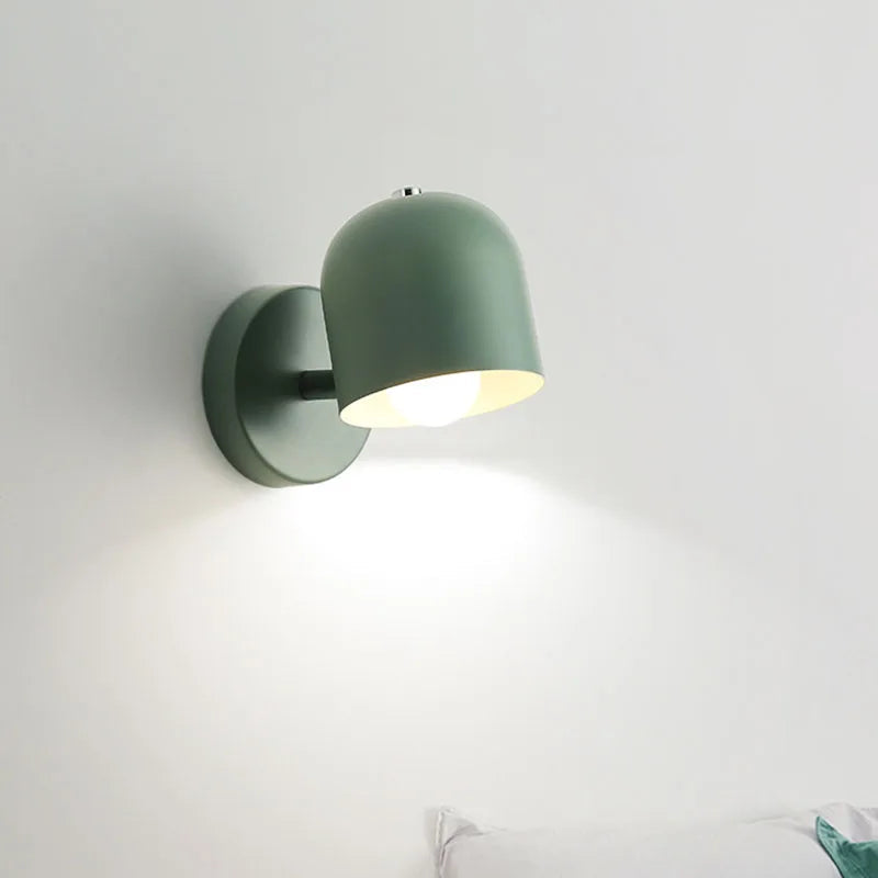 Modern Macaron Dome Wall Sconce LED 1-Light Lasson Living