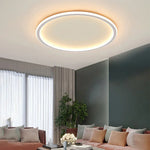 Scandinavian LED Round Ceiling Lamp | 1-Light Lasson Living