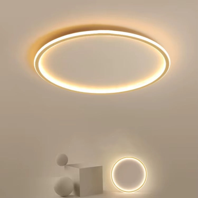 Scandinavian LED Round Ceiling Lamp | 1-Light Lasson Living