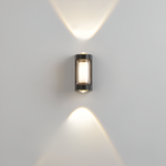 Nordic Minimalist Acrylic Rectangular Outdoor Wall Light LED Up-Down Lasson Living