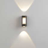 Nordic Minimalist Acrylic Rectangular Outdoor Wall Light LED Up-Down Lasson Living