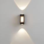 Nordic Minimalist Acrylic Rectangular Outdoor Wall Light LED Up-Down Lasson Living