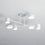 Modern Brass Globe LED Sputnik Ceiling Light 6-Light Lasson Living