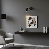 Modern Adjustable Swing Arm LED Wall Sconce 1-Light Lasson Living