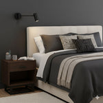 Modern Adjustable Swing Arm LED Wall Sconce 1-Light Lasson Living