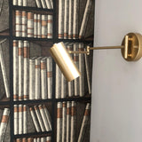 Modern Adjustable Swing Arm LED Wall Sconce 1-Light Lasson Living