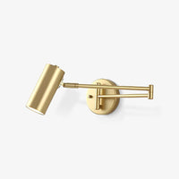 Modern Adjustable Swing Arm LED Wall Sconce 1-Light Lasson Living