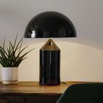 Nordic Brass Dome LED Table Lamp 3-Light Lasson Living