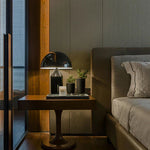 Nordic Brass Dome LED Table Lamp 3-Light Lasson Living