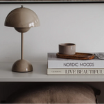 Modern Dome Wireless LED Table Lamp 1-Light Lasson Living