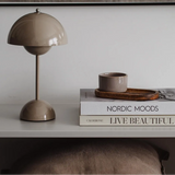 Modern Dome Wireless LED Table Lamp 1-Light Lasson Living